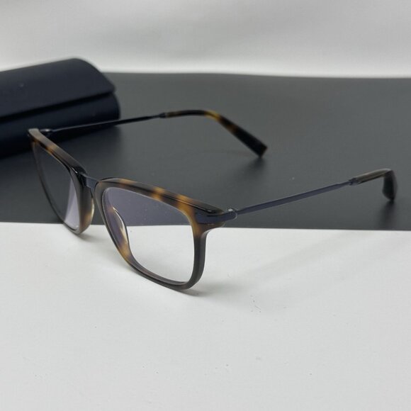 Warby Parker Brooks 3225  rare Tortoise Navy Blue Eyeglasses Frames 49 []19 140 main image 3